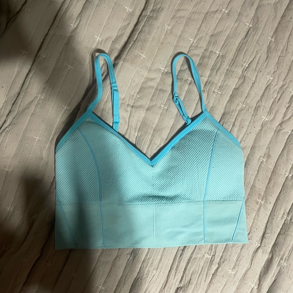 Light Blue Women's Sports Bra